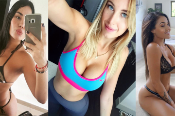 Eight real Beauties in Sexy Selfies