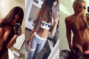 Seven Sexy Babes in Selfies