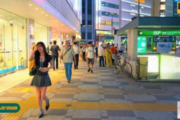 4K HDR Japan travel 2025 | Night Walk in Ikebukuro（池袋）Tokyo Japan | Relaxing Natural City ambience