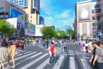 Huaihai Road: Shanghai’s Luxury Shopping Street | 4K Walking Tour