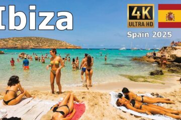 Ibiza, Spain – 4K Walking Video – Top 5 Beaches and Swimming Spots
