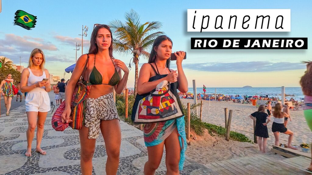Walking on Ipanema Beach Boardwalk — Rio de Janeiro, Brazil 【 4K UHD 】 Walking on Ipanema Beach Boardwalk — Rio de Janeiro, Brazil 【 4K UHD 】